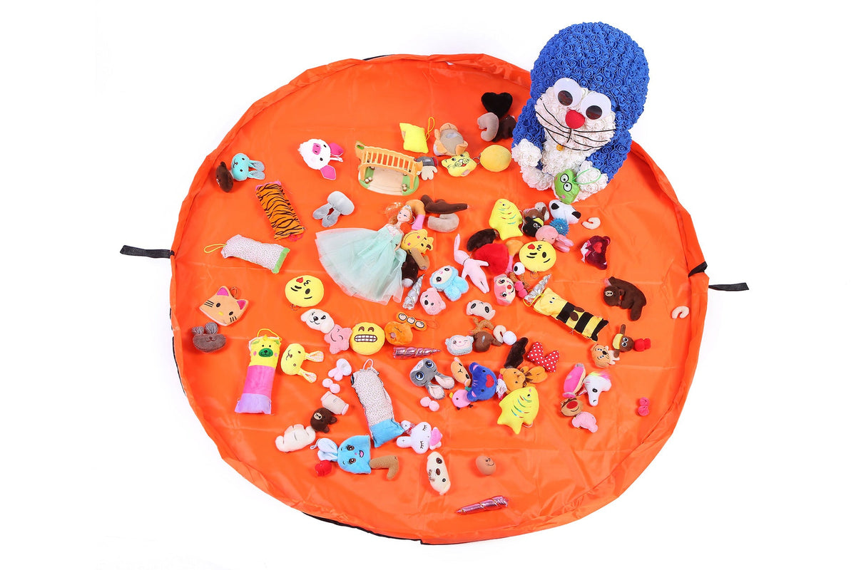 Waterproof Toy Storage Bag That Becomes a Play Mat