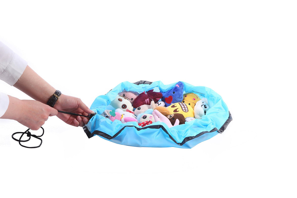 Waterproof Toy Storage Bag That Becomes a Play Mat