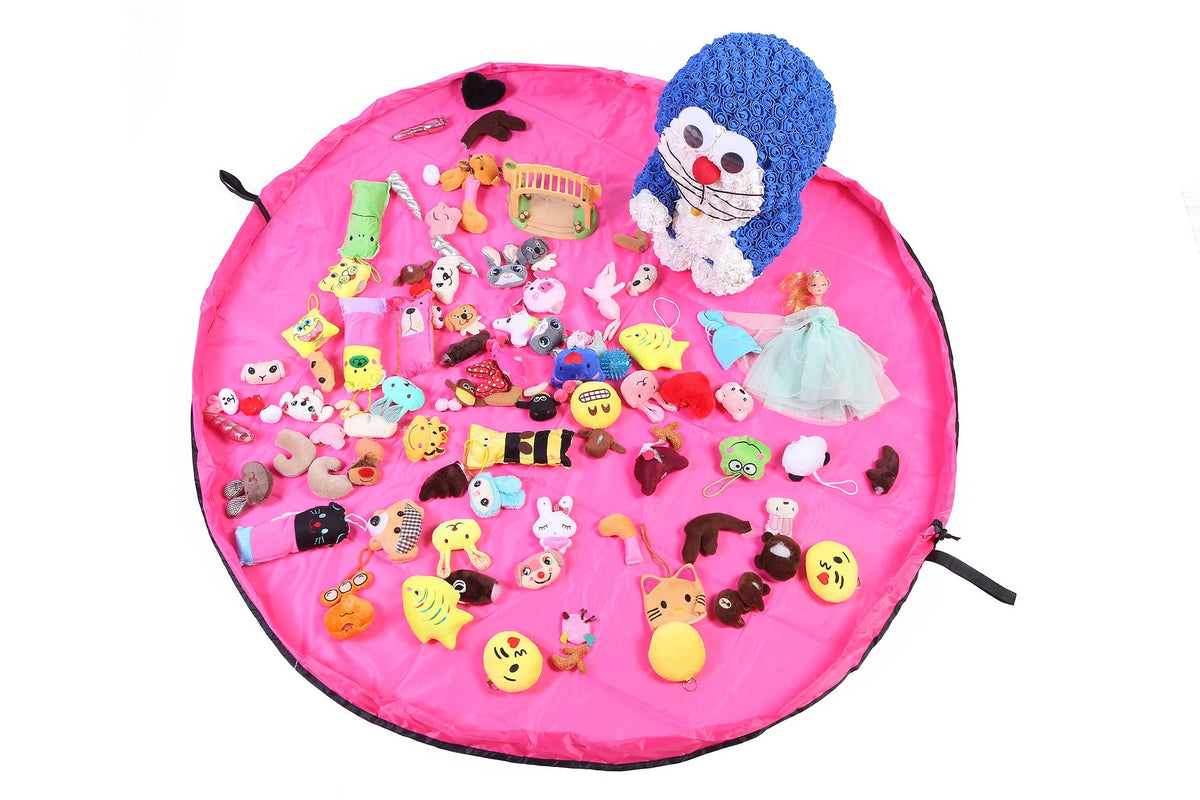 Waterproof Toy Storage Bag That Becomes a Play Mat