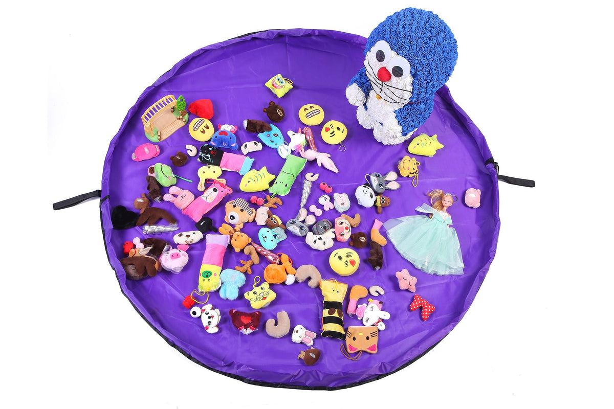 Waterproof Toy Storage Bag That Becomes a Play Mat