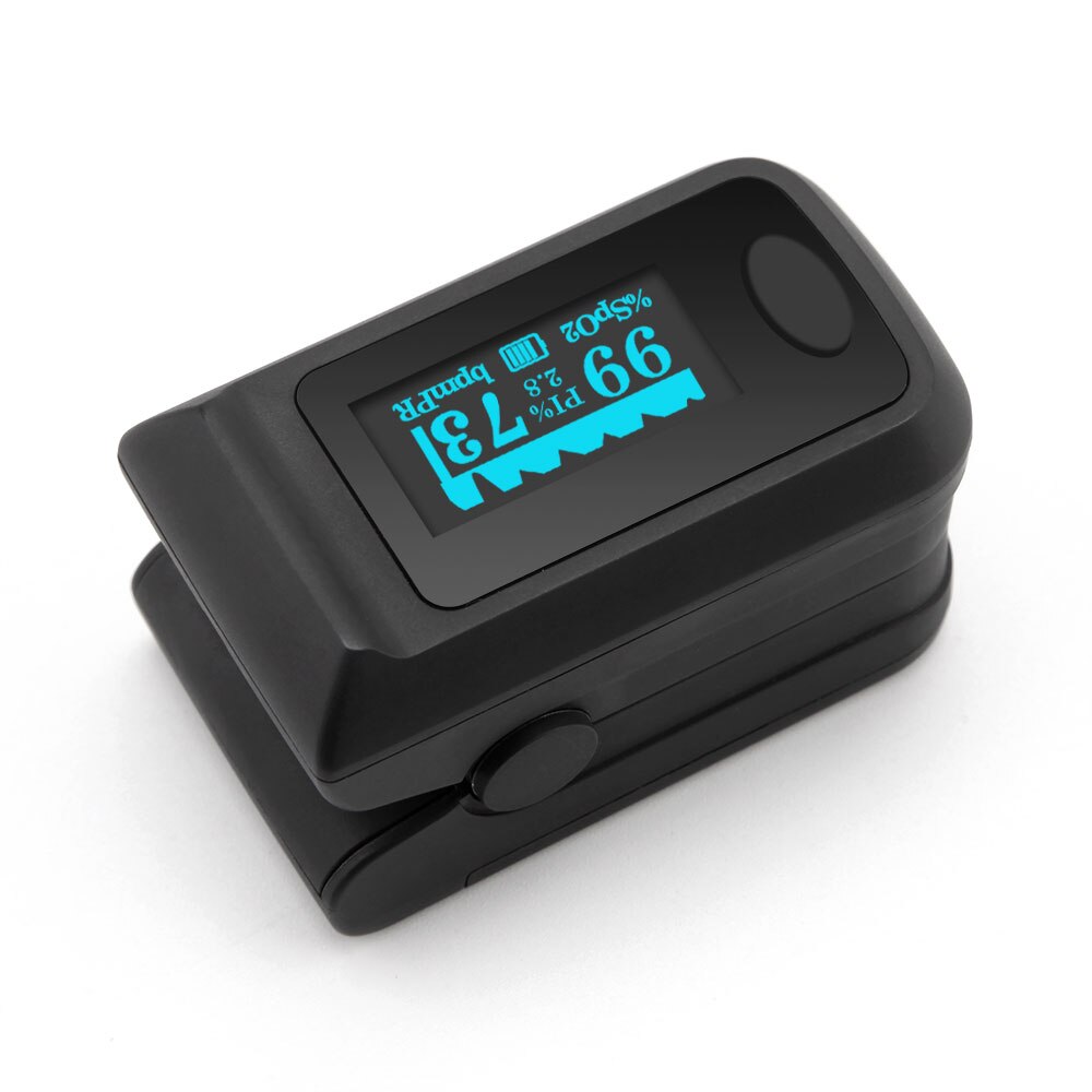 Fingertip Pulse Oximeter with SpO2 & Pulse Display