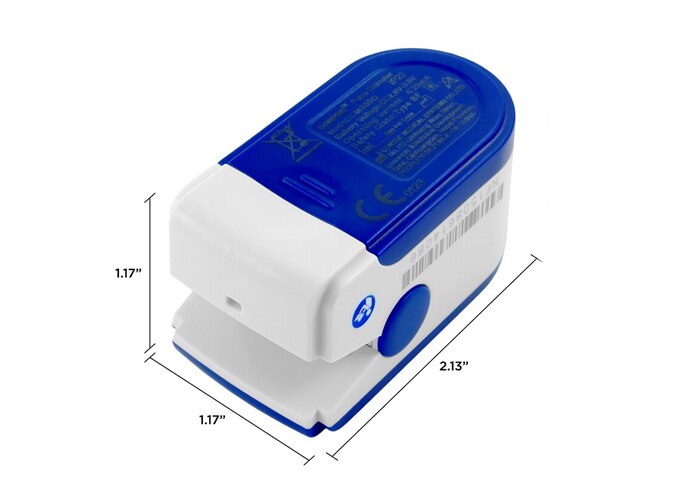 Fingertip Pulse Oximeter with OLED Display and SpO2