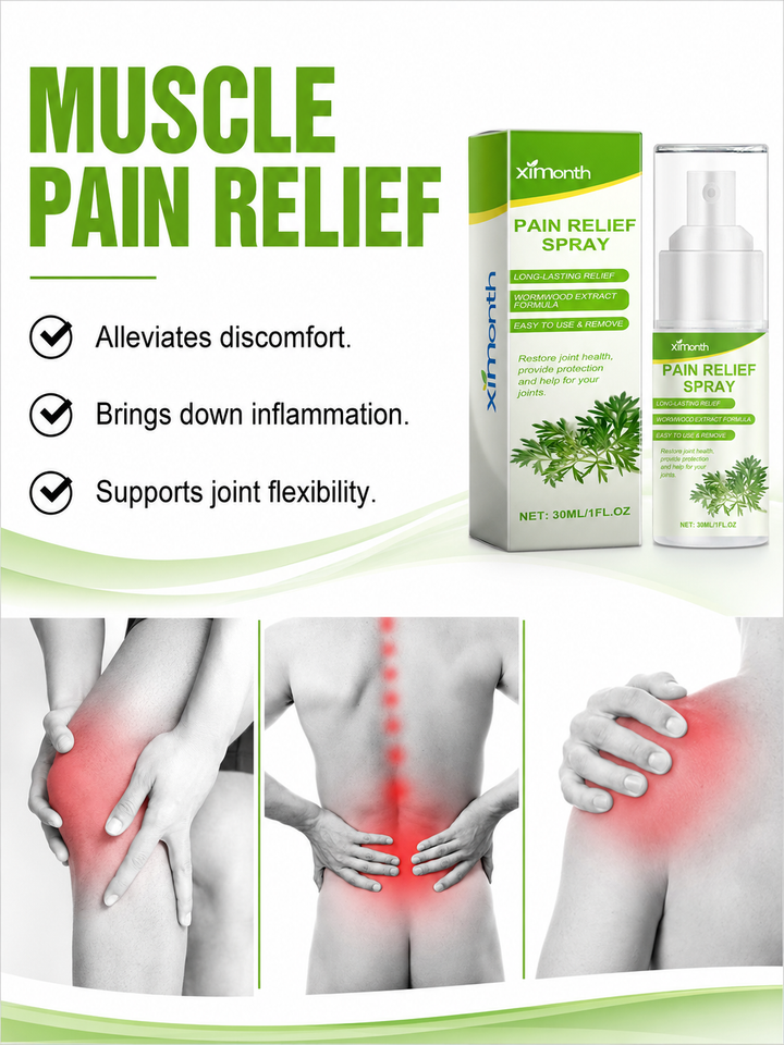 Pain Relief Spray — Long-Lasting Comfort for Joints & Muscles