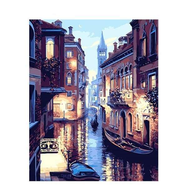 Painting By Numbers Kit for Relaxing Creative Time