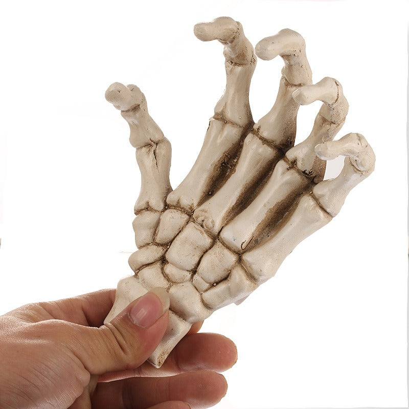 Anatomical Palm Bone Sculpture for Gothic Home Decor
