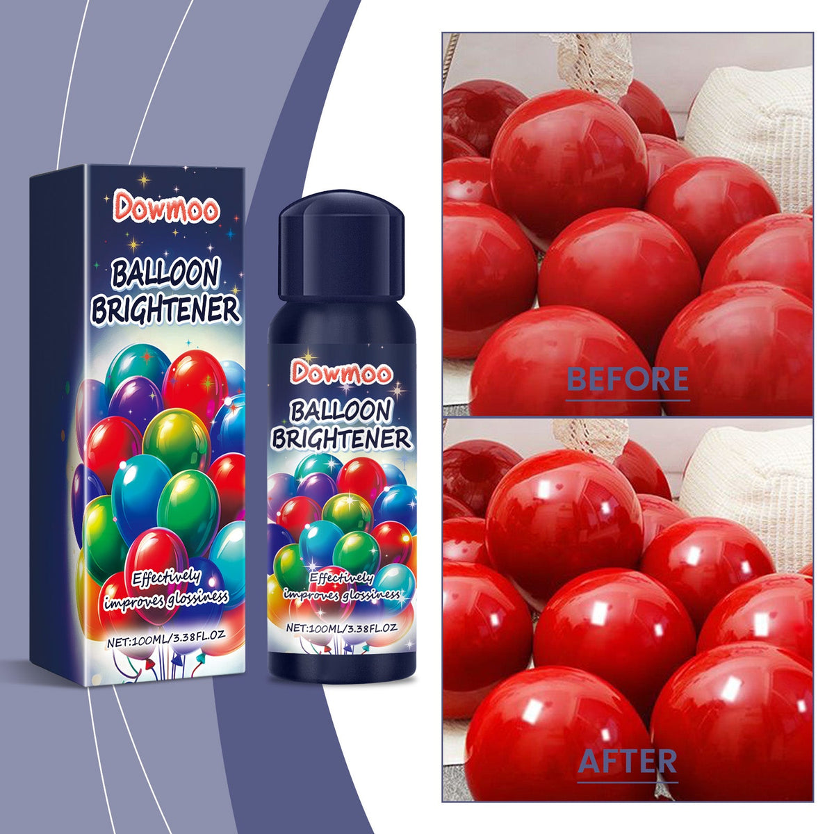 Balloon Brightener for Glossy, Vibrant Party Decor