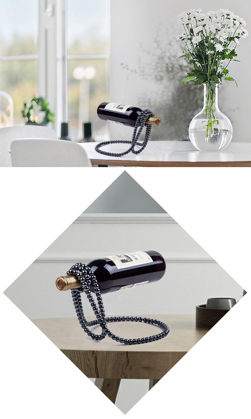 Decorative Wine Bottle Holder for Elegant Displays