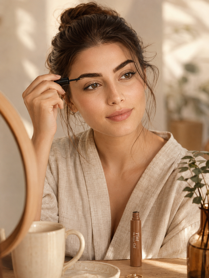 Peel-Off Eyebrow Tint Gel — 3-Day Color, Fine-Tip Brush
