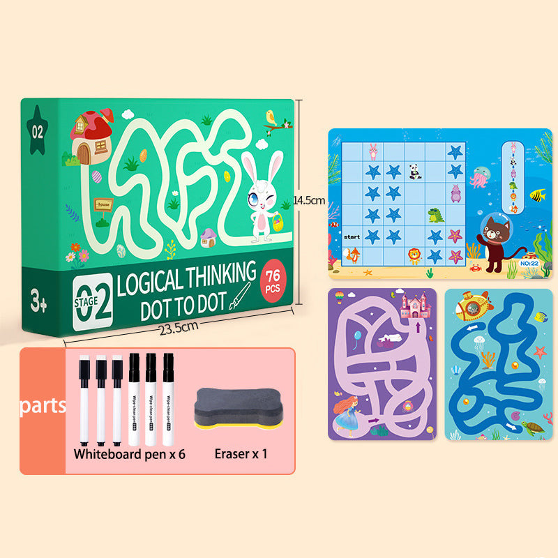 Tracing Workbook for Kids – Build Pen Control & Logic