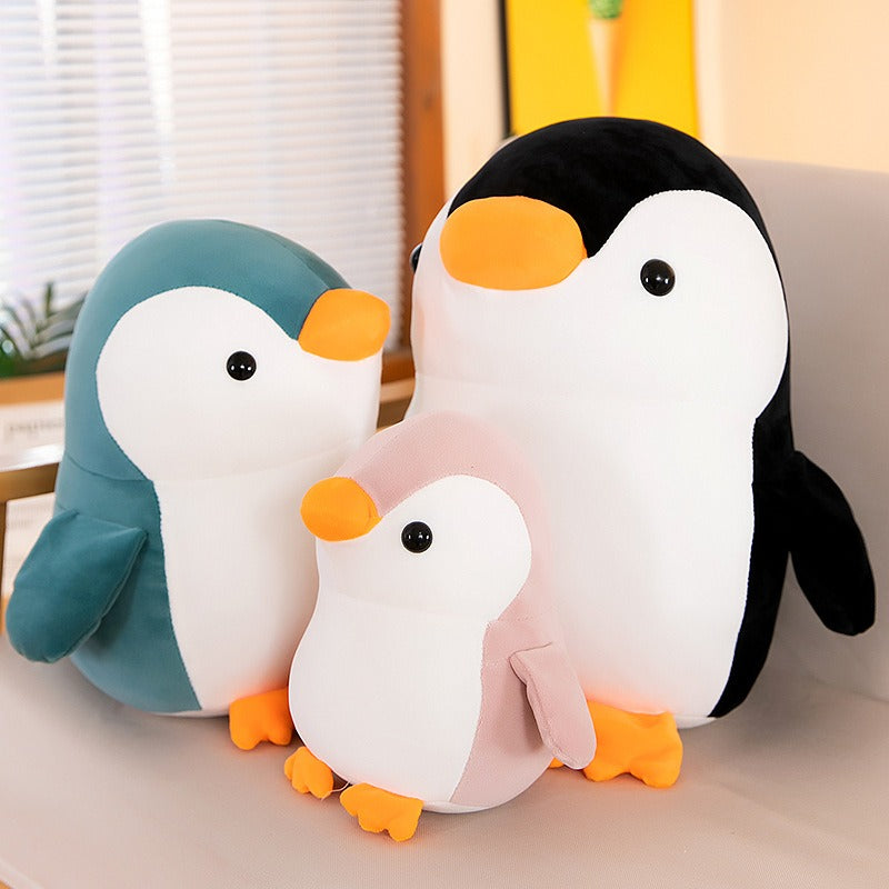 Penguin Pillow Plush Toy for Cozy Cuddles & Décor