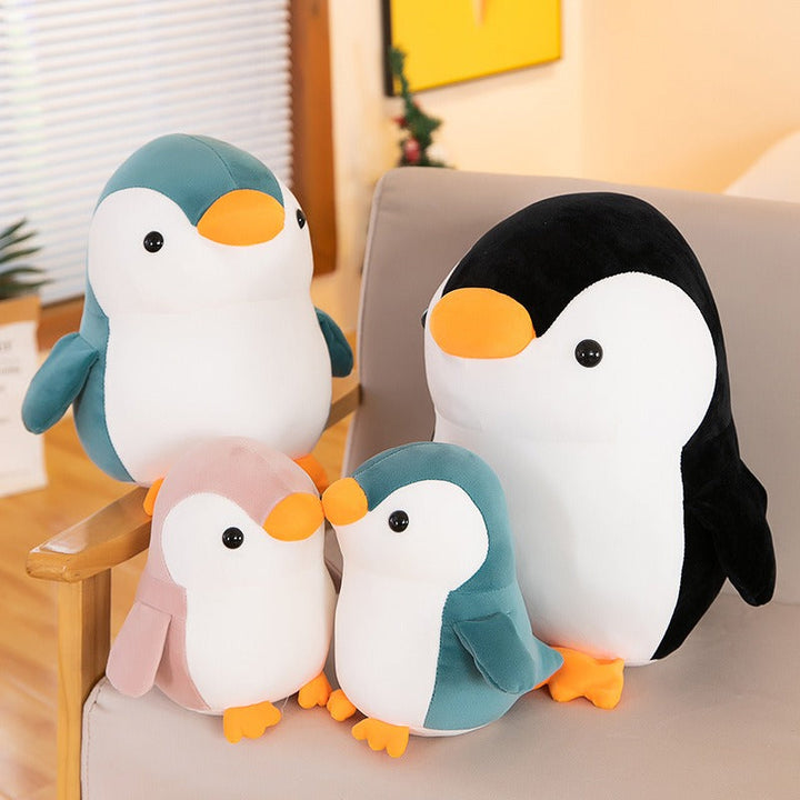 Penguin Pillow Plush Toy for Cozy Cuddles & Décor