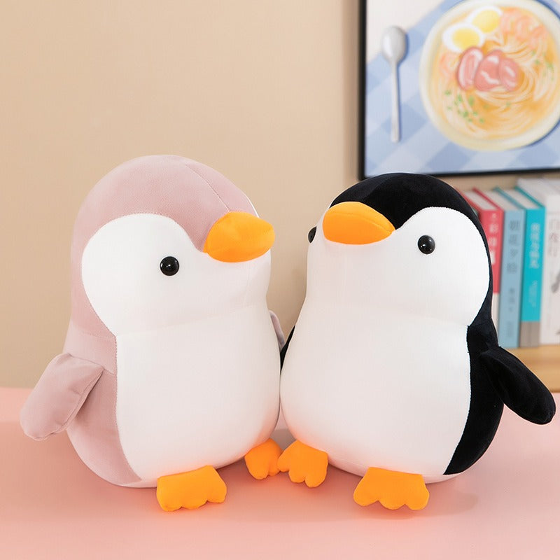 Penguin Pillow Plush Toy for Cozy Cuddles & Décor