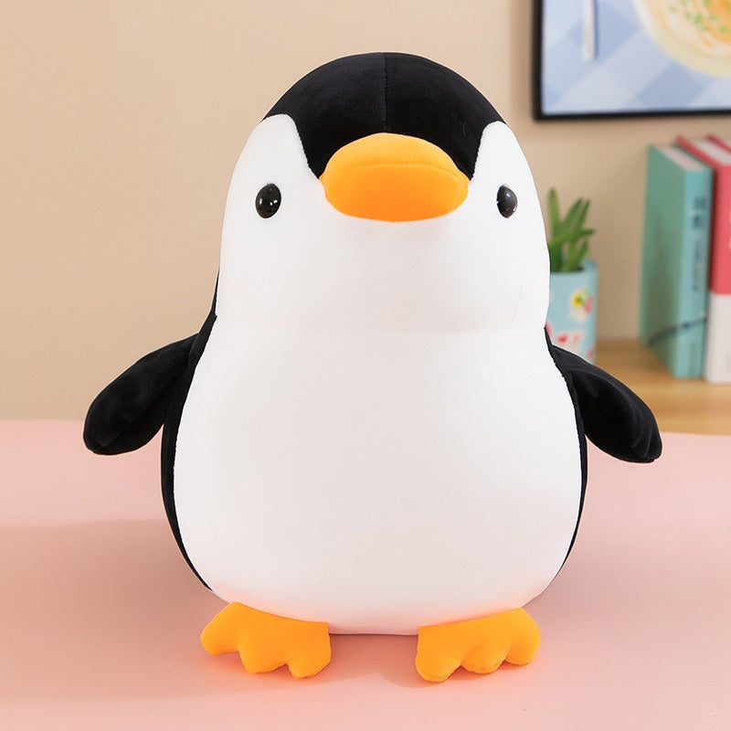 Penguin Pillow Plush Toy for Cozy Cuddles & Décor