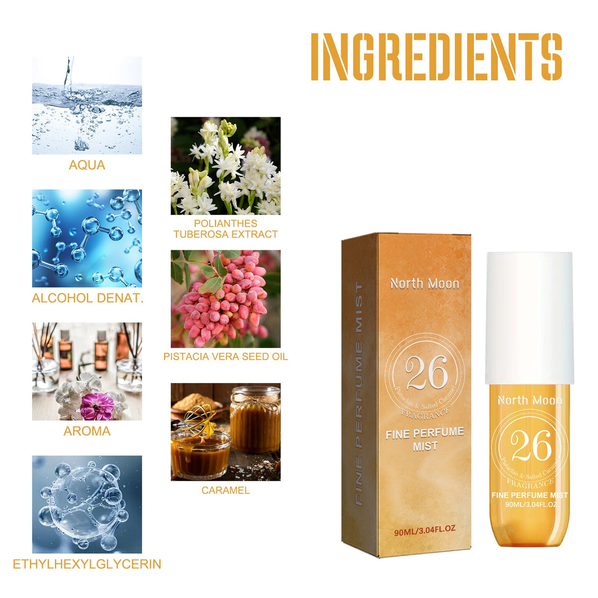 Women's Perfume Mist Spray | Long-Lasting Elegant Scent