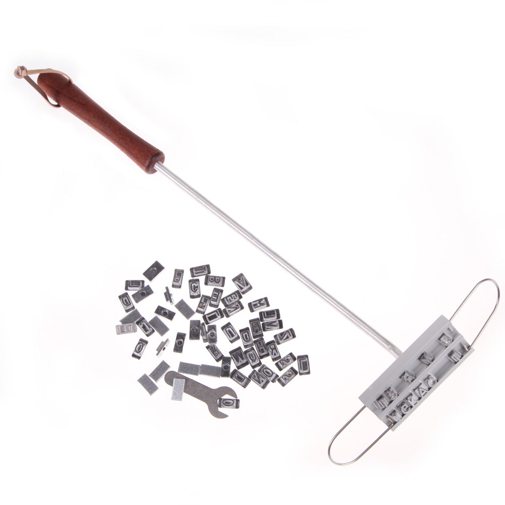 Changeable Letter BBQ Branding Iron for Custom Steaks