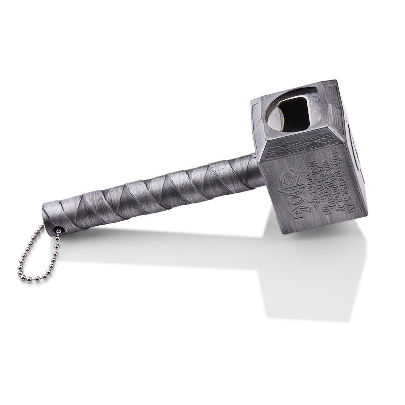 Thor Hammer Bottle Opener, Antique Metal Beer Cap Opener
