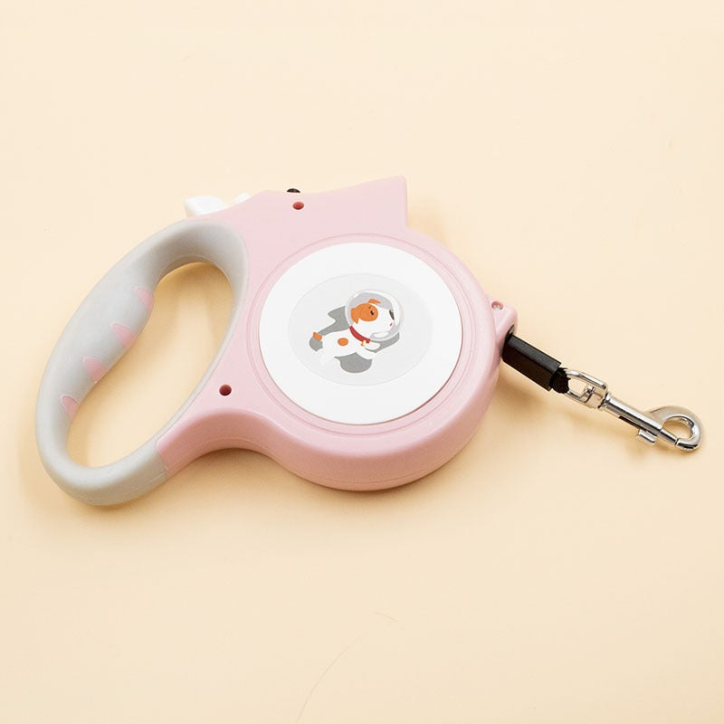 5-Meter Retractable Dog Leash for Small-Dog Walks