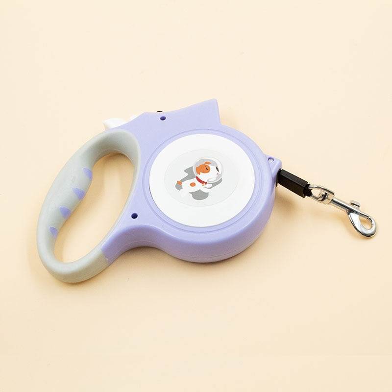 5-Meter Retractable Dog Leash for Small-Dog Walks