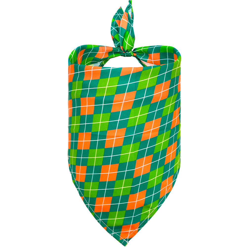 St. Patrick's Day Pet Scarf for Festive Holiday Photos