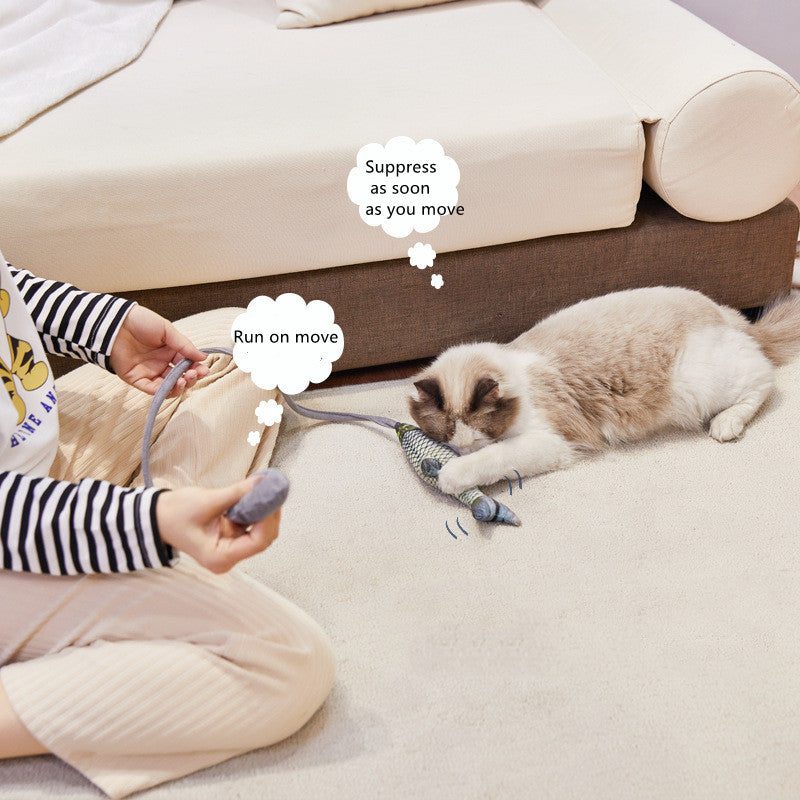 Interactive Cat Toy for Active Indoor Cat Exercise