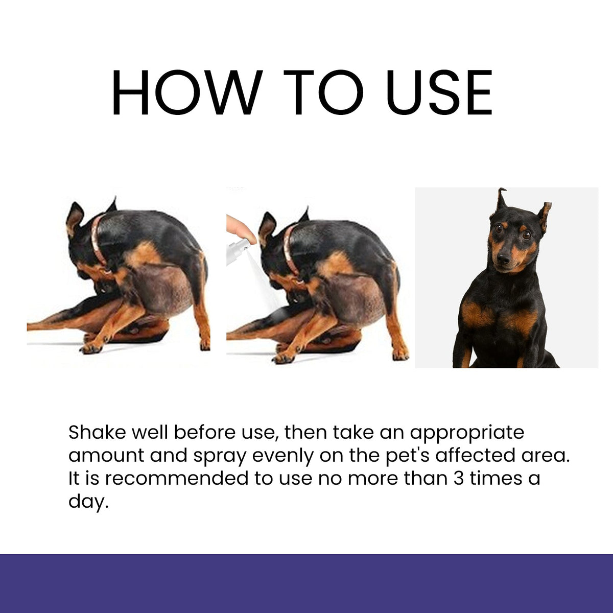 Pet Hydrocortisone Spray for Itch & Hot Spot Relief