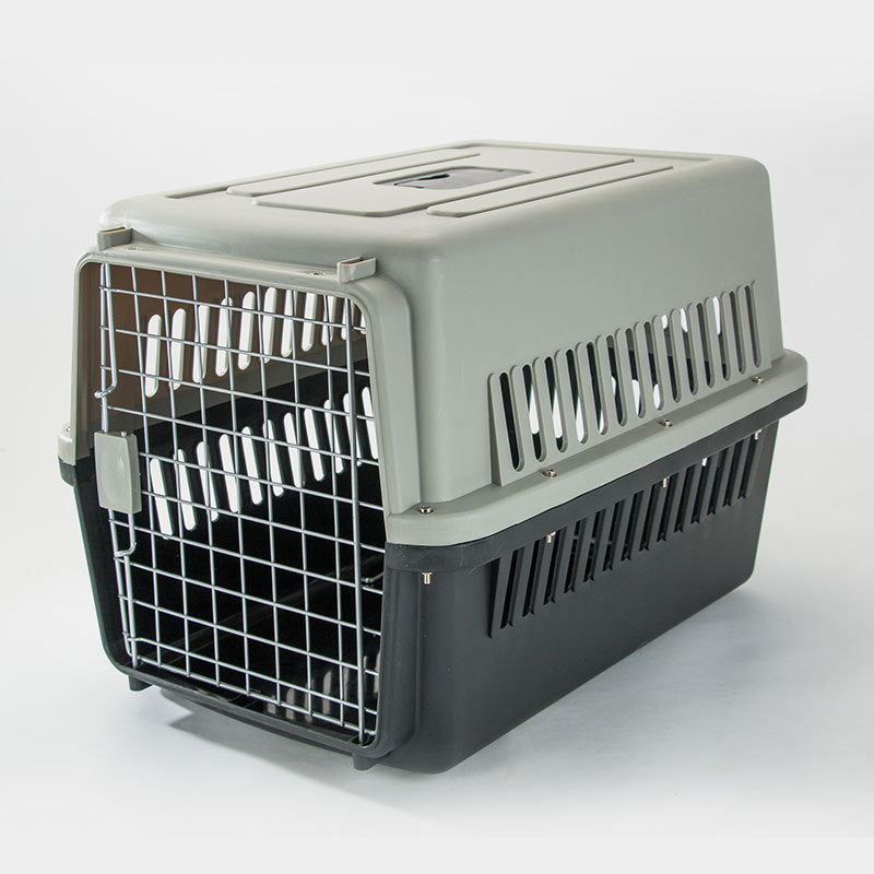 Large Dog & Cat Carrier, Secure Ventilated Car Travel