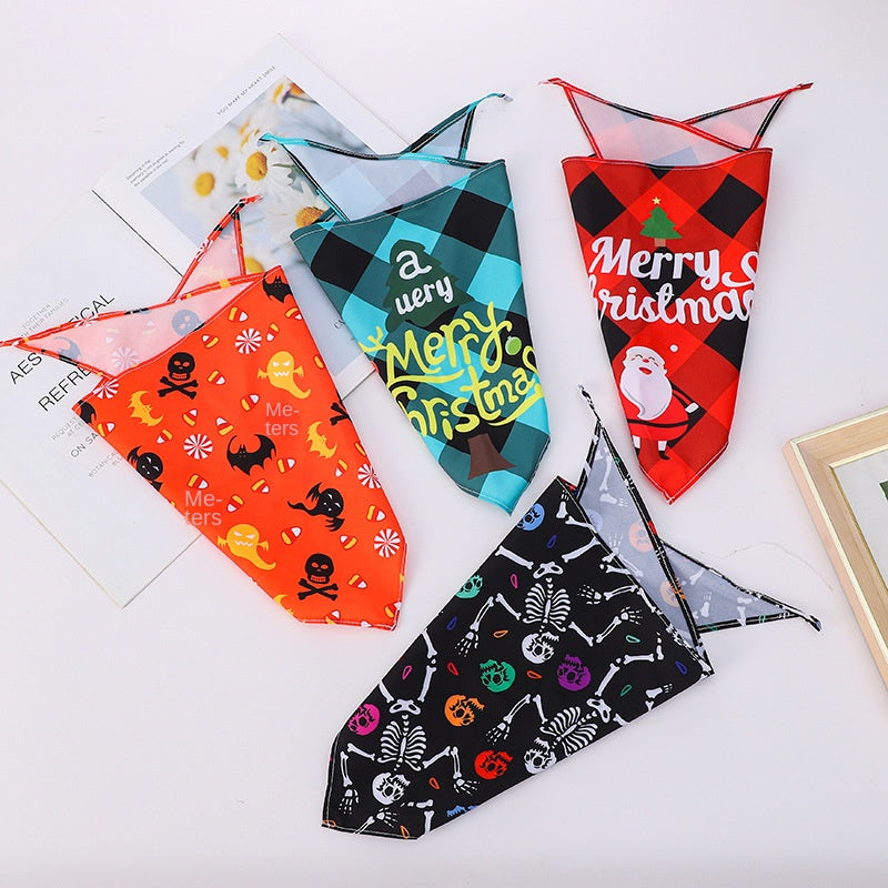Pet Bandana for Dogs & Cats | Festive Holiday Style