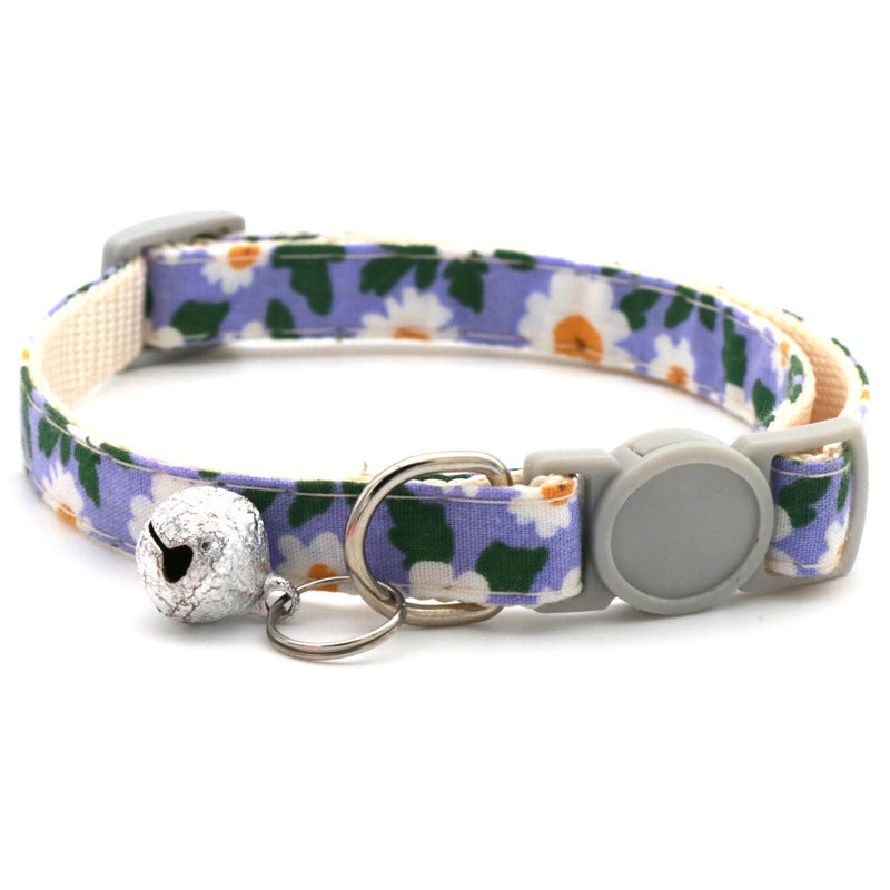 Pet Bandana Collar for Small Dogs & Cats | Floral Style