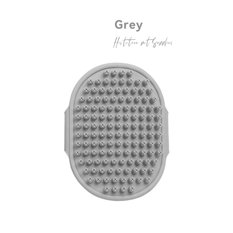 Pet Bath Brush for Gentle Fur Cleaning and Massage