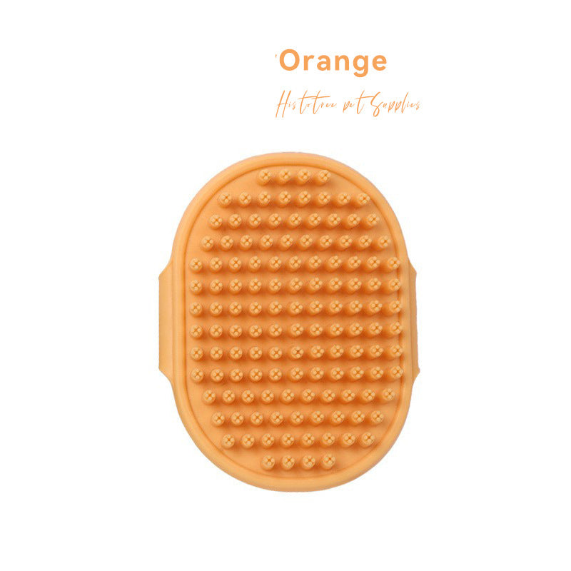 Pet Bath Brush for Gentle Fur Cleaning and Massage