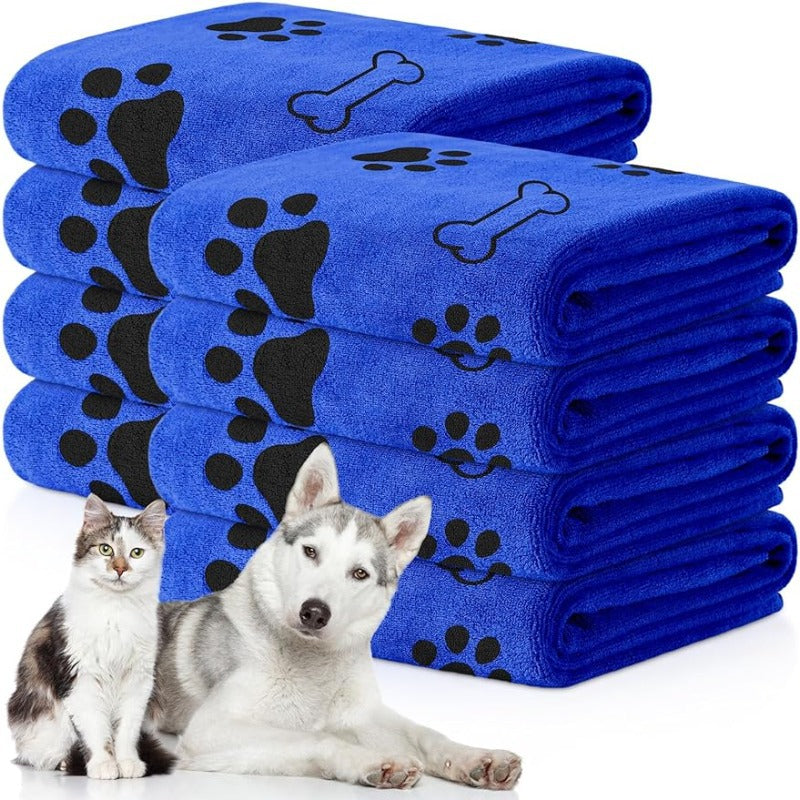 Pet Bath Towel – Soft Quick-Dry Absorbent Coverage