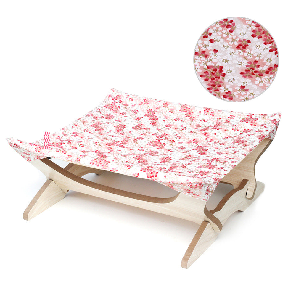 Cat Hammock Bed for Breathable Elevated Cat Lounging
