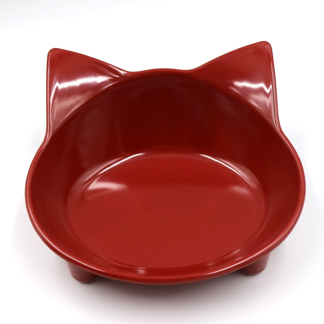 Melamine Cat Bowl with Raised Feet for Neater Feeding