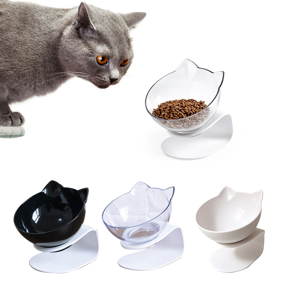 Raised Pet Feeding Bowl for Cleaner, Comfier Daily Meals