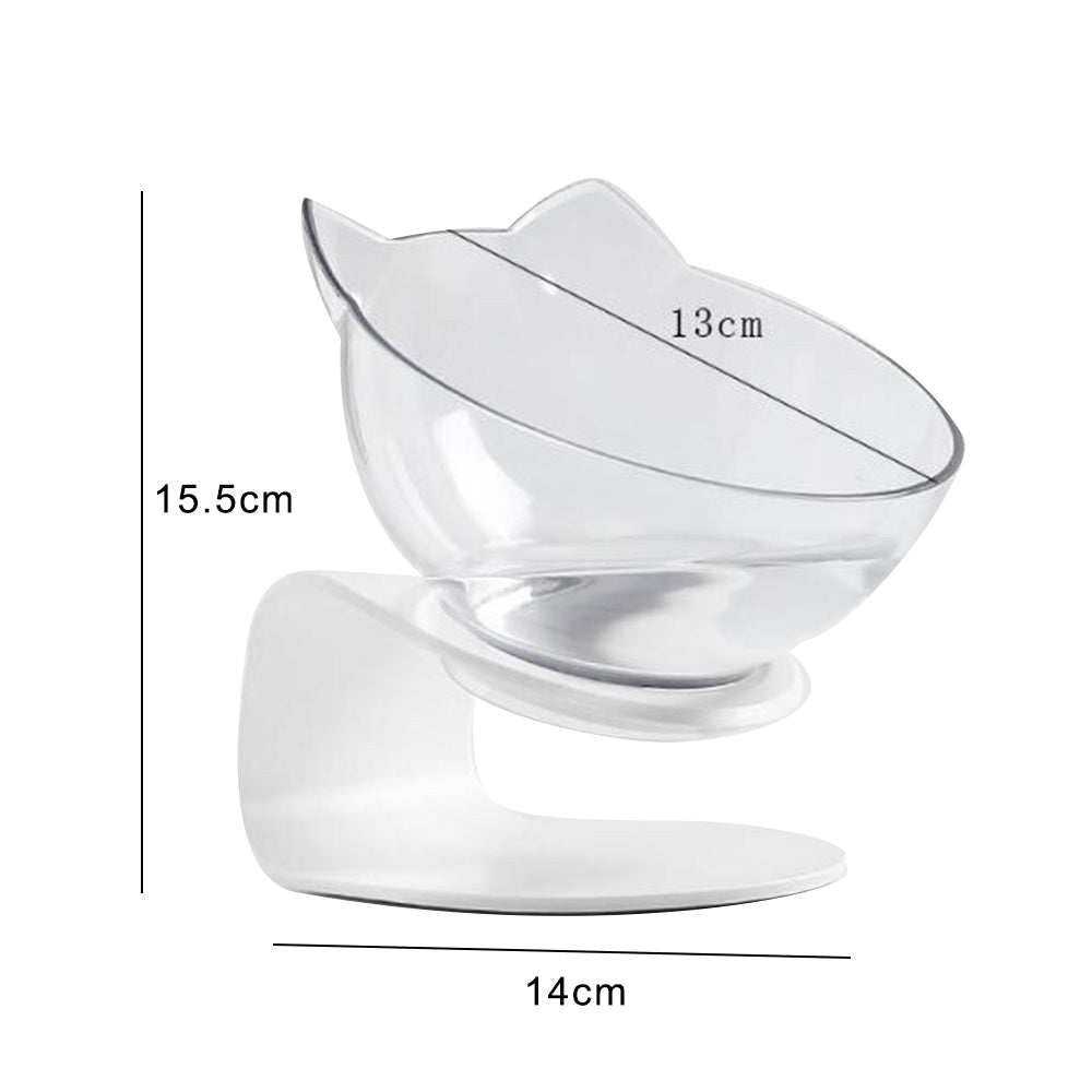Raised Pet Feeding Bowl for Cleaner, Comfier Daily Meals