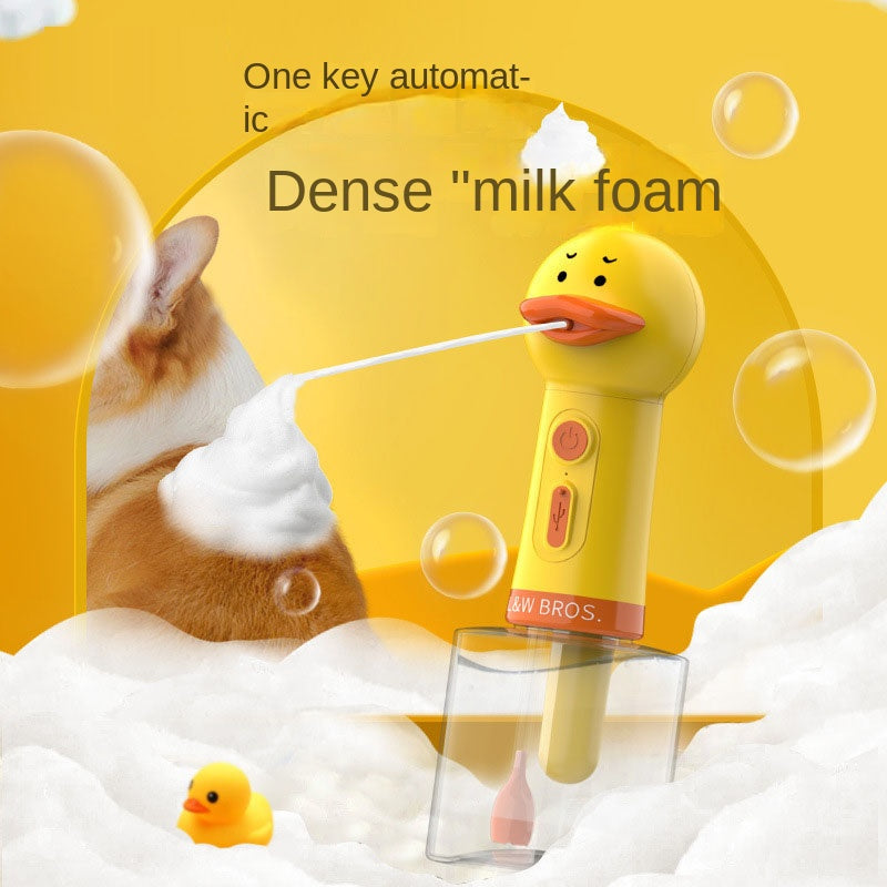 Pet Bubble Maker for Dense Foam and Easier Pet Baths