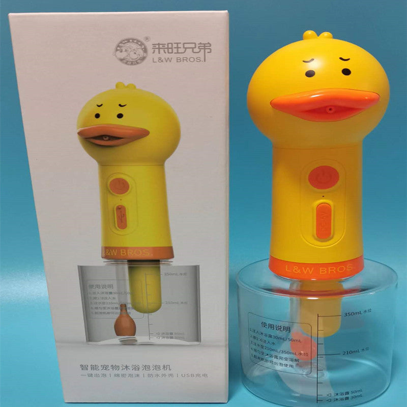 Pet Bubble Maker for Dense Foam and Easier Pet Baths