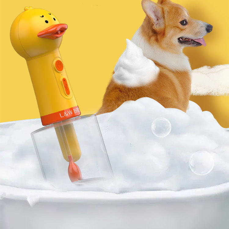 Pet Bubble Maker for Dense Foam and Easier Pet Baths