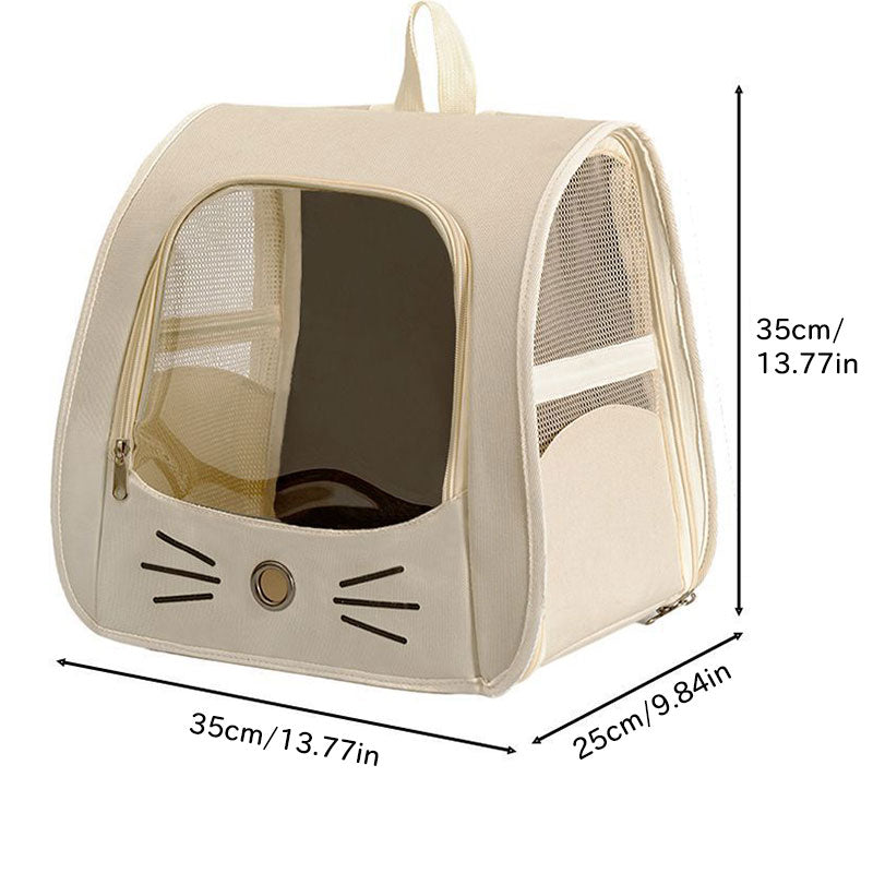 Pet Carrier Backpack for Comfortable Small-Pet Travel