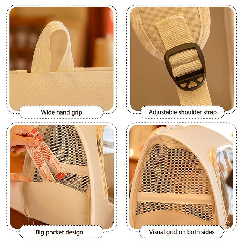 Pet Carrier Backpack for Comfortable Small-Pet Travel