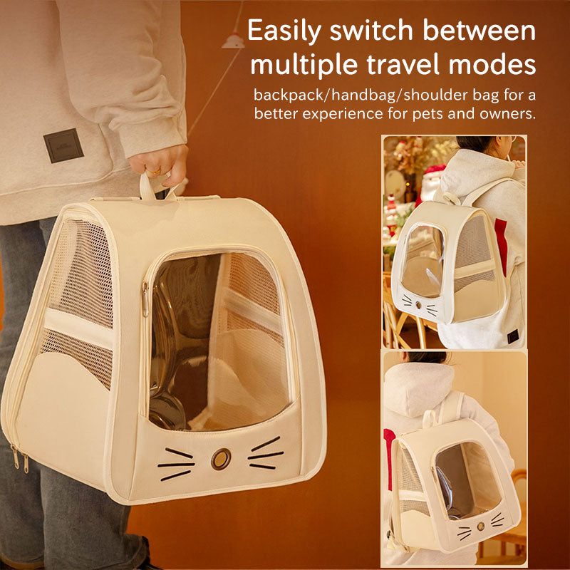 Pet Carrier Backpack for Comfortable Small-Pet Travel