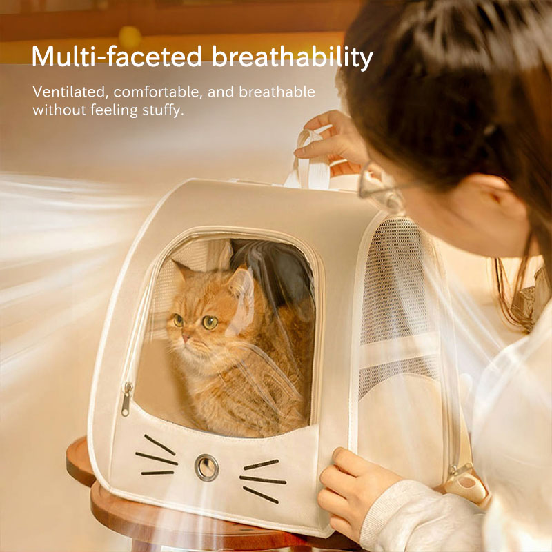 Pet Carrier Backpack for Comfortable Small-Pet Travel