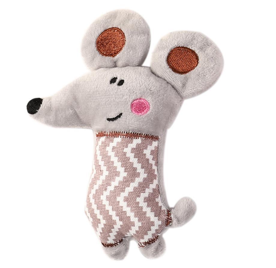 Soft Catnip Plush Pet Toy for Indoor Play and Cuddles