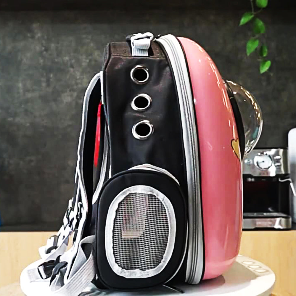 Transparent Cat Carrier Backpack for Hands-Free Travel