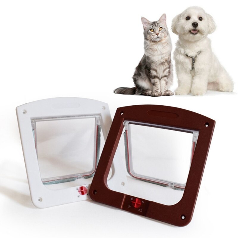 Lockable Pet Door for Cats & Small Dogs | Safe Access