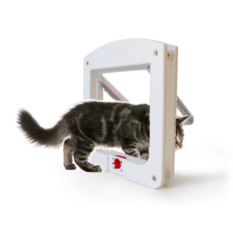 Lockable Pet Door for Cats & Small Dogs | Safe Access