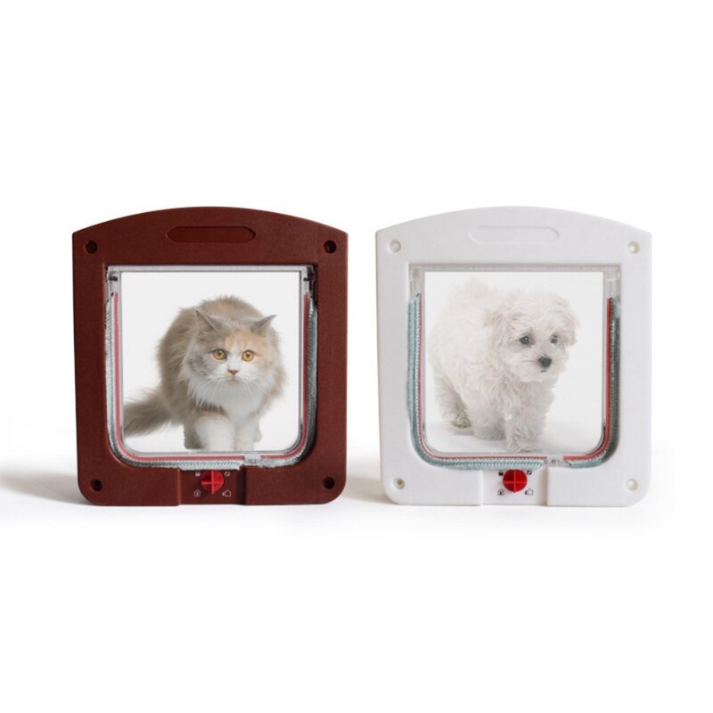 Lockable Pet Door for Cats & Small Dogs | Safe Access