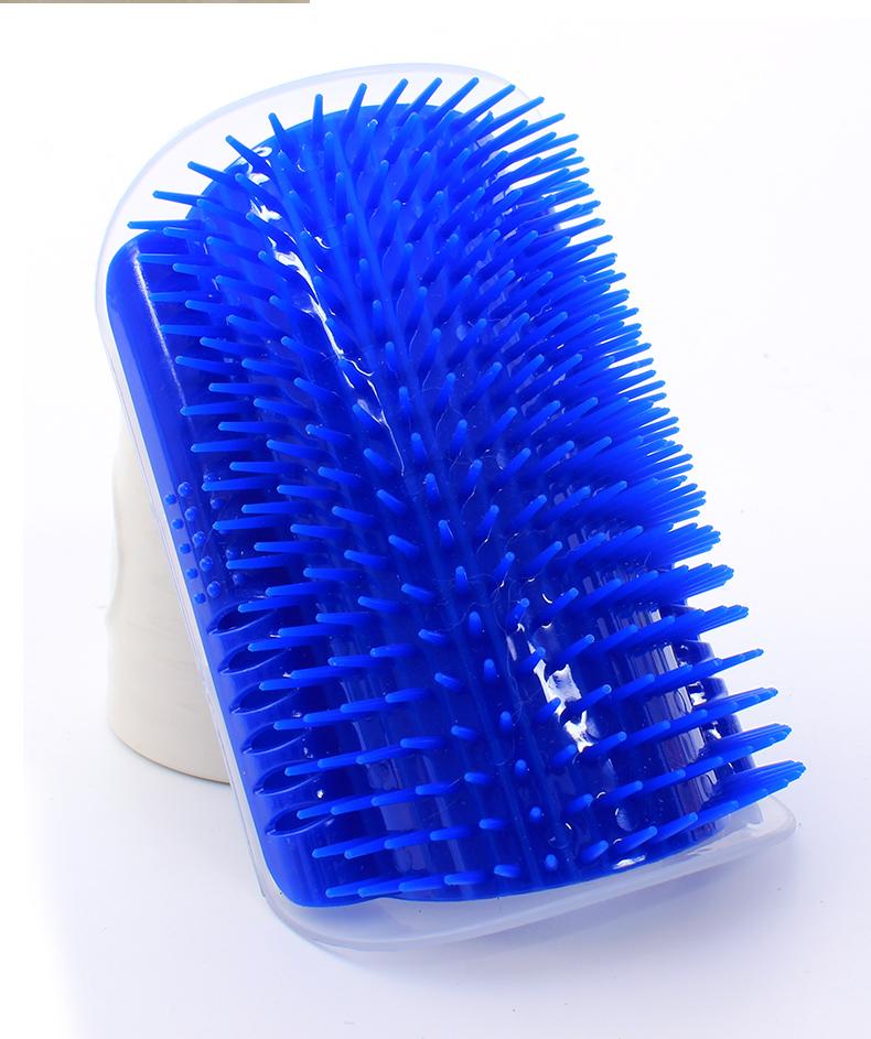 Cat Self Groomer Corner Brush for Shedding Control