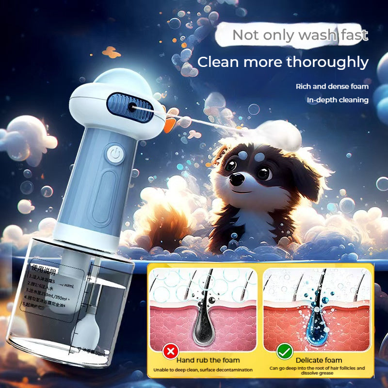 Pet Foaming Bath Machine for Faster, Easier Grooming