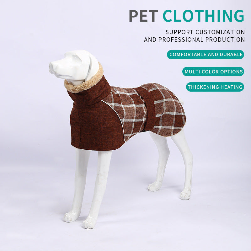 Dog Winter Jacket with Reflective Warmth & Coverage